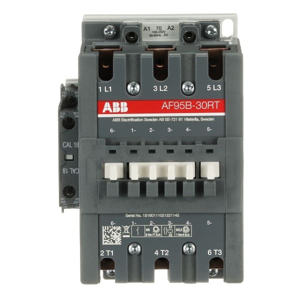 ABB - AF95B-30-11RT-70 Schütz 100-250V 50/60Hz / DC Ringkabelschuhanschluß mit Bahnzulassung