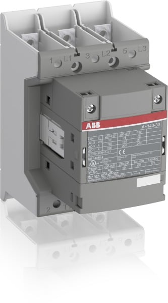 ABB - AF140-30-00B-14 Schütz 75kW, 250-500V 50-60Hz / DC Schienenanschlüsse