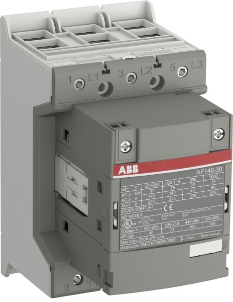 ABB - AF146-30-00-13 Schütz 75kW, 100-250V 50/60Hz / DC Klemmenanschlüsse