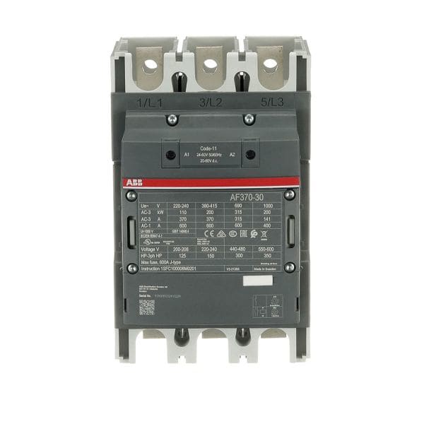 ABB - AF370-30-00-12 Schütz 48-130V 50/60Hz / DC