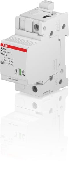 ABB - SPD T2 mit Reserve-Varistor 400/690 V 1P Imax 40kAIn 20kAUp 20kVTelesignal