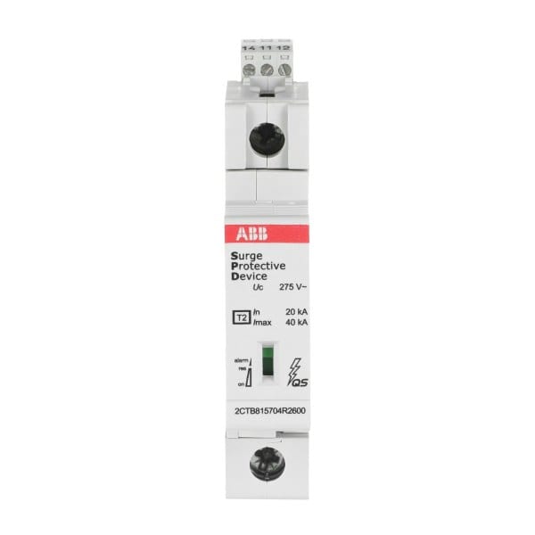 ABB - SPD T2 mit Reserve-Varistor 230/400 V 1-polig Imax 40kAIn 20kAUp 15kVTelesignal