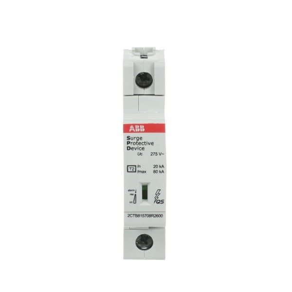 ABB - SPD T2 mit Reserve-Varistor 230/400 V 1-polig Imax 80kA In 30kA Up 1 8kV