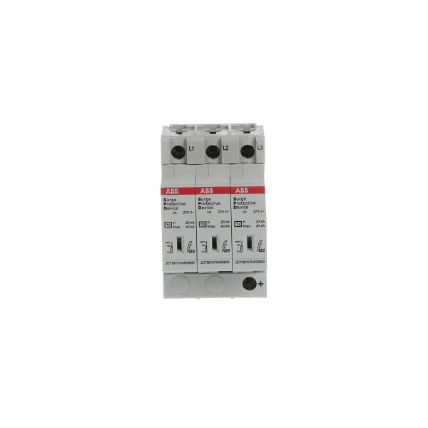ABB - SPD T2 mit Reserve-Varistor 230/400 V TNC 3P 3P Imax 40kA In 20kA Up 1 5kV