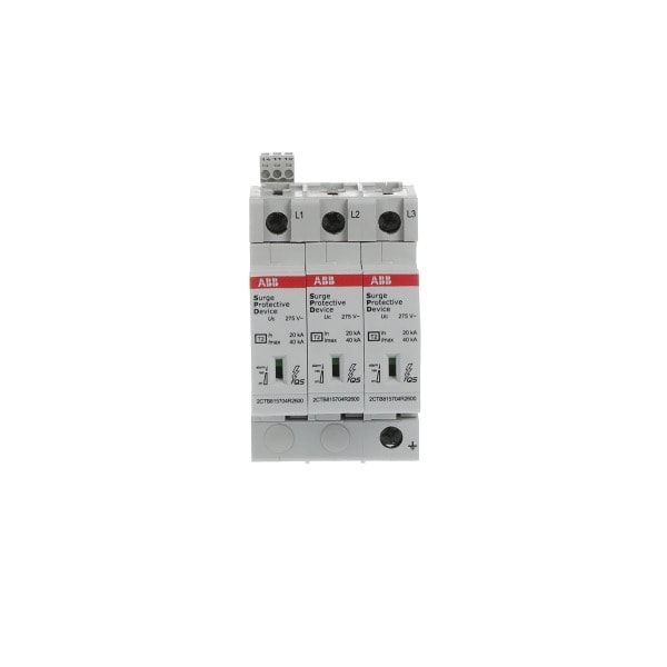 ABB - SPD T2 mit Reserve-Var. 230/400 V TNC 3P 3P Imax 40kA In 20kA Up 1 5kV TS