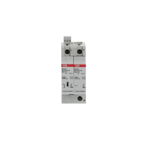 ABB - SPD T2 mit Reserve-Varistor 230/400 V TT/TNS 1P 1P+NImax 40kAIn 20kAUp 15kVTS