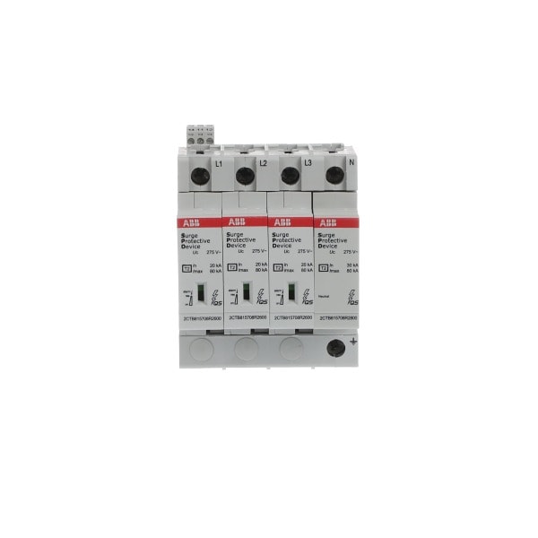 ABB - SPD T2 mit Reserve-Varistor 230/400 V TT/TNS 3P 3P+NImax 80kAIn 30kAUp 18kVTS
