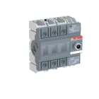ABB - Lasttrennschalter 3P 160A o.Griff u.Welle Trägerplatten- und DIN-Schienenmontage