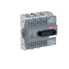 ABB - OT160G30K Lasttrennschalter 3-polig 160A m. schwarzem Knebelgriff