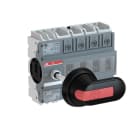 ABB - Lasttrennschalter 4P 160A m.Griff u.Welle Trägerplatten- und DIN-Schienenmontage