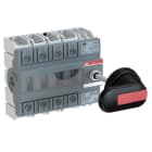 ABB - Lasttrennschalter 4P 160A m.Griff u.Welle Trägerplatten- und DIN-Schienenmontage