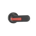 ABB - Pistolengriff schwarz 95 mm Wellen-ø 12 mm IP65 Beschriftung 0 OFF-1 ON
