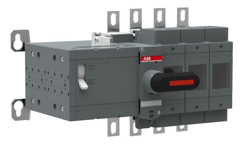 ABB - Lasttrennsch. mit Motor 3P 200A, m.Griff f.manuel.Betrieb Motor (Ue) 220-240 VAC