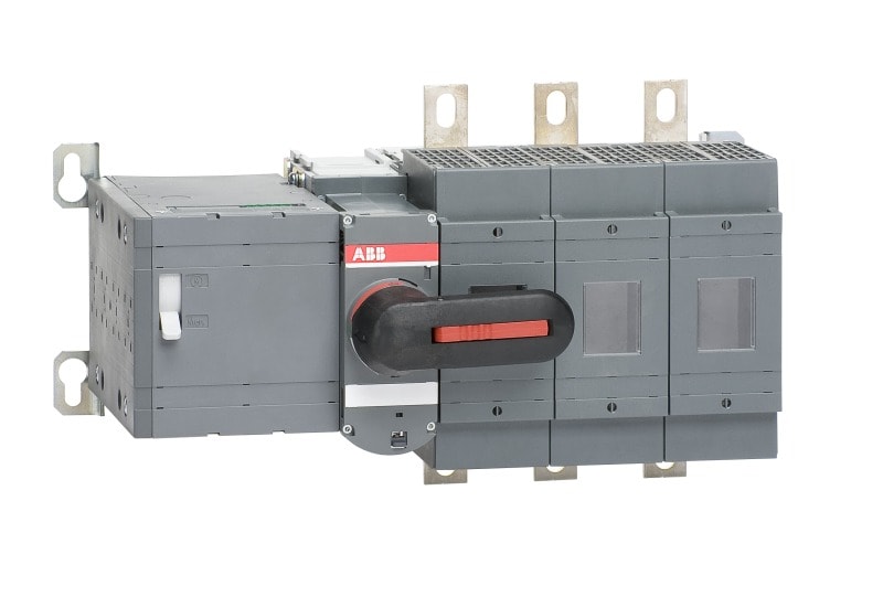 ABB - Lasttrennsch. mit Motor 3P 250A, m.Griff f.manuel.Betrieb Motor (Ue) 220-240 VAC