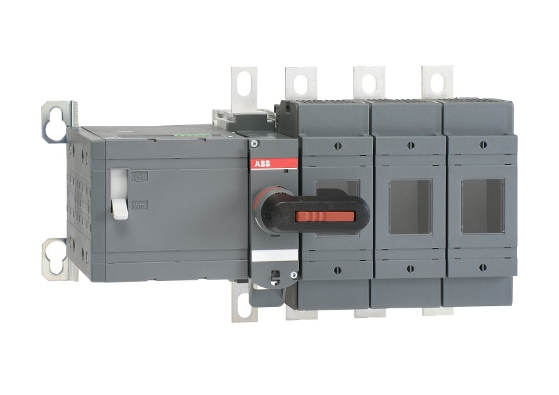 ABB - Lasttrennsch. mit Motor 3P 250A, m.Griff f.manuel.Betrieb Motor (Ue) 220-240 VAC