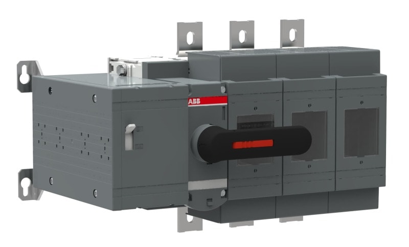 ABB - Lasttrennsch. mit Motor 3P 630A, m.Griff f.manuel.Betrieb Motor (Ue) 220-240 VAC