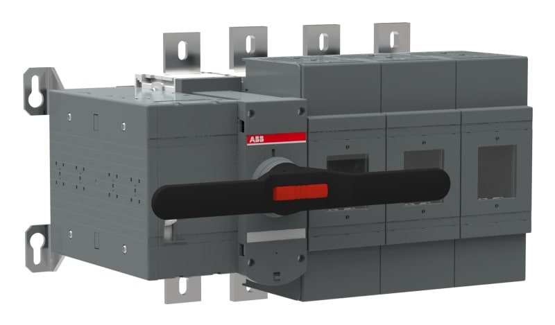 ABB - Lasttrennsch. mit Motor 3P 1250A m.Griff f.manuel.Betrieb Motor (Ue) 220-240VAC