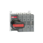 ABB - Sicherungslasttrennschalter 4P 63A m.Griff u.Welle ungesich. Neutrall. rechts