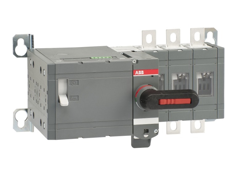 ABB - Lasttrennschalter mit Motor 3P 160A m.Griff f.manuel.Betrieb Motor 220-240VAC