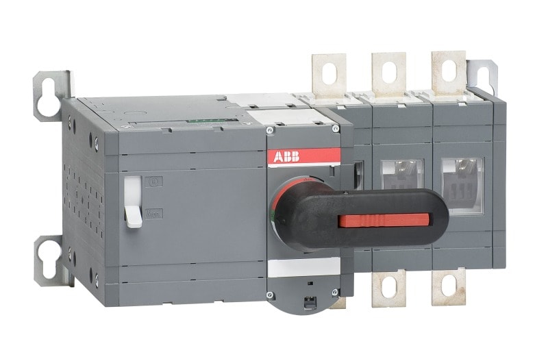 ABB - Lasttrennschalter mit Motor 3P 400A m.Griff f.manuel.Betrieb Motor 220-240VAC