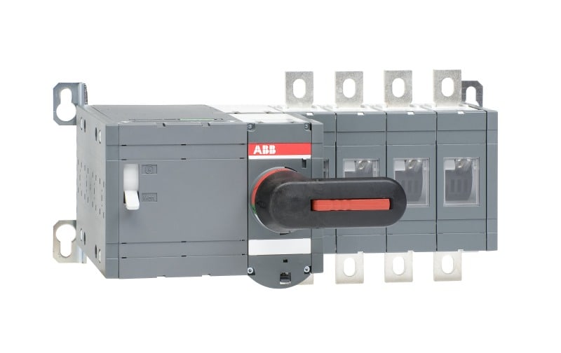 ABB - Lasttrennschalter mit Motor 4P 315A m.Griff f.manuel.Betrieb Motor 220-240VAC