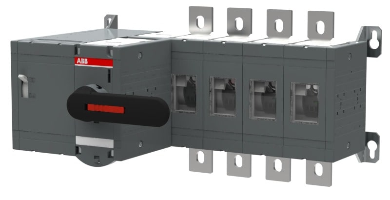 ABB - Lasttrennschalter mit Motor 4P 630A m.Griff f.manuel.Betrieb Motor 220-240VAC