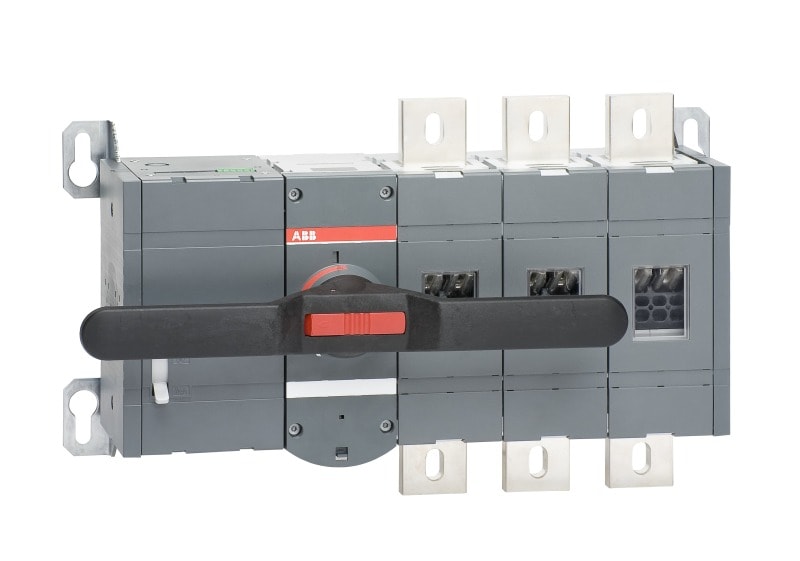 ABB - Lasttrennschalter mit Motor 3P 1250A m.Griff f.manuel.Betrieb Motor 220-240VAC