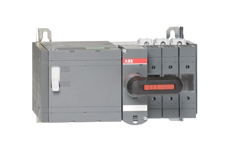 ABB - Lasttrennsch. mit Motor 3P 63A, m.Griff f.manuel.Betrieb Motor (Ue) 220-240 VAC