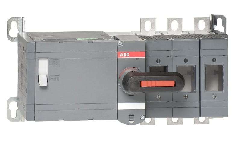 ABB - Lasttrennsch. mit Motor 3P 160A, m.Griff f.manuel.Betrieb Motor (Ue) 220-240 VAC