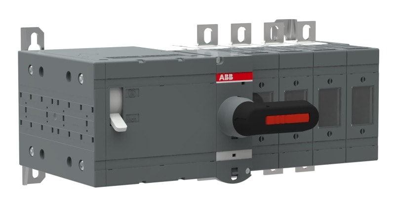 ABB - Lasttrennsch. mit Motor 4P 160A, m.Griff f.manuel.Betrieb Motor (Ue) 220-240 VAC