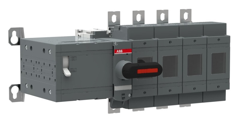 ABB - Lasttrennsch. mit Motor 4P 250A, m.Griff f.manuel.Betrieb Motor (Ue) 220-240 VAC