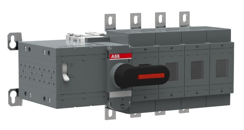 ABB - Lasttrennsch. mit Motor 4P 400A, m.Griff f.manuel.Betrieb Motor (Ue) 220-240 VAC