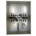 ABB - Sicherheitsschalter Kunststoffgeh. 6P 160kW 400V Griff schwarz IP65 oben/unten