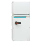 ABB - Sicherheitsschalter Kunststoffgeh. 3P 220kW 400V Griff schwarz IP65 oben/unten
