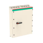 ABB - EMV-Sicherheitsschalter Stahlblechgeh. 6P 315kW 400V Griff schwarz IP65 oben/unt