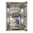 ABB - Sicherheitsschalter Stahlblechgeh. 4P 132kW 400V Griff schwarz IP65 oben/unten