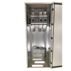 ABB - Sicherheitsschalter Stahlblechgeh. 3P 315kW 400V Griff schwarz IP65 unten