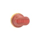 ABB - Pistolengriff rot-gelb 45 mm Wellen-ø 6 mm IP65 Beschriftung I-0/ON-OFF