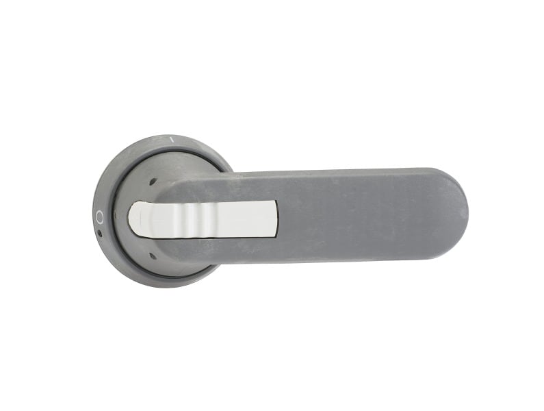 ABB - Pistolengriff grau 125 mm Wellen-ø 12 mm IP65 Beschriftung 0 OFF-1 ON