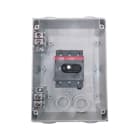 ABB - Lasttrennschalter Kunststoffgehäuse 3P 80A 690V Griff schwarz IP65 oben/unten