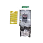 ABB - Sicherheitsschalter Kunststoffgeh. 3P 7,5kW 400V Griff schwarz IP65 oben/unten