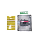 ABB - Sicherheitsschalter Kunststoffgeh. 3P 7,5kW 400V Griff schwarz IP65 oben/unten