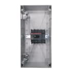 ABB - Sicherheitsschalter Kunststoffgeh. 4P 90 A 415V Griff rot-gelb IP65 oben/unten