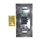ABB - EMV-Sicherheitsschalter Kunststoffgeh. 3P 45kW 400V Griff schwarz IP65 oben/unt