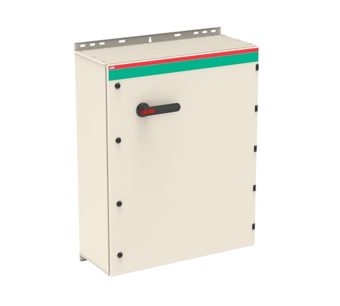 ABB - Sicherheitsschalter Stahlblechgeh. 6P 315kW 400V Griff schwarz IP65 unten