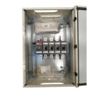 ABB - Sicherheitsschalter Stahlblechgeh. 4P 160kW 400V Griff rot-gelb IP65 oben/unten