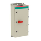 ABB - Sicherheitsschalter Stahlblechgeh. 4P 220kW 400V Griff rot-gelb IP65 oben/unten