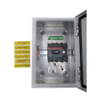 ABB - Sicherheitsschalter Stahlblechgeh. 4P 37kW 400V Griff schwarz IP65 oben/unten