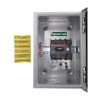 ABB - Sicherheitsschalter Stahlblechgeh. 4P 45kW 400V Griff rot-gelb IP65 oben/unten