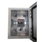 ABB - Lasttrennschalter Stahlblechgehäuse 3P 16A 690V Griff schwarz IP65 oben/unten